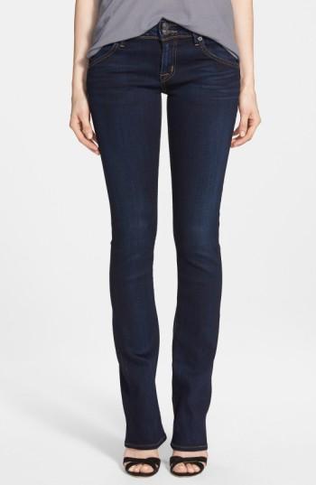 Petite Women's Hudson Jeans 'beth' Baby Bootcut Jeans P - Blue