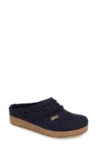 Women's Haflinger Lacy Indoor/outdoor Slipper Us / 39eu - Blue