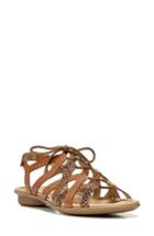 Women's Naturalizer 'whimsy' Ghillie Sandal .5 M - Brown