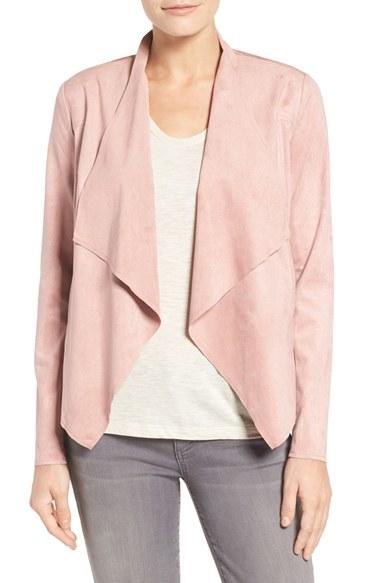 Women's Kut From The Kloth Tayanita Faux Suede Jacket - Pink