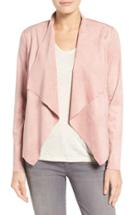 Women's Kut From The Kloth Tayanita Faux Suede Jacket - Pink