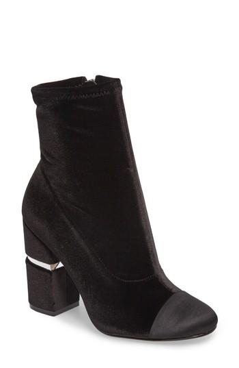 Women's Marc Fisher D Prisa Cap Toe Bootie, Size 9 M - Black