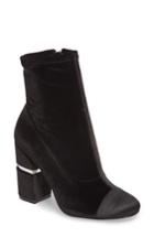 Women's Marc Fisher D Prisa Cap Toe Bootie, Size 9 M - Black