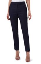 Women's Reiss Flat Front Y Trousers, Size 0 Us / 4 Uk - Blue