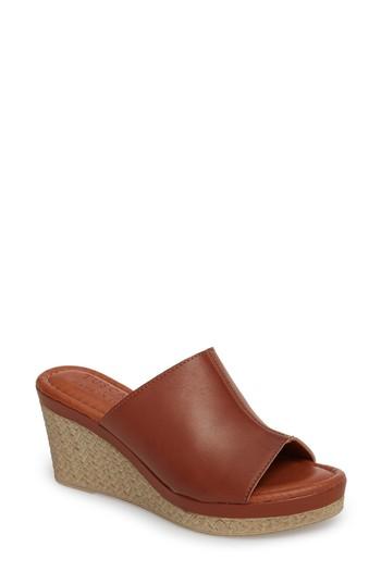 Women's Tuscany By Easy Street Octavia Espadrille Wedge M - Brown