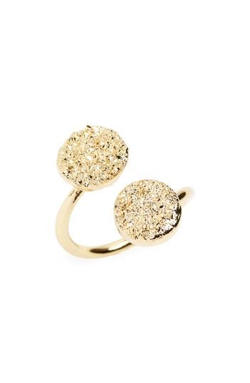 Women's Love's Affect Drusy Openwork Ring