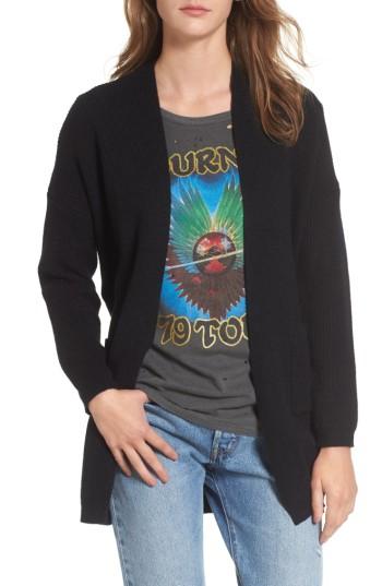 Women's Dreamers By Debut Grandpa Cardigan - Black