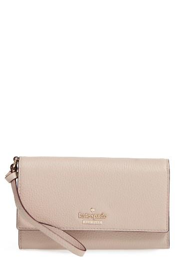 Women's Kate Spade New York Jackson Street Malorie Leather Wallet - Black