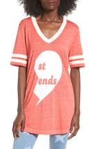 Women's Show Me Your Mumu Boyfriend Cuddle Tee - Red
