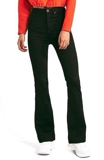 Women's Bdg Urban Outfitters High Waist Flare Jeans - Black