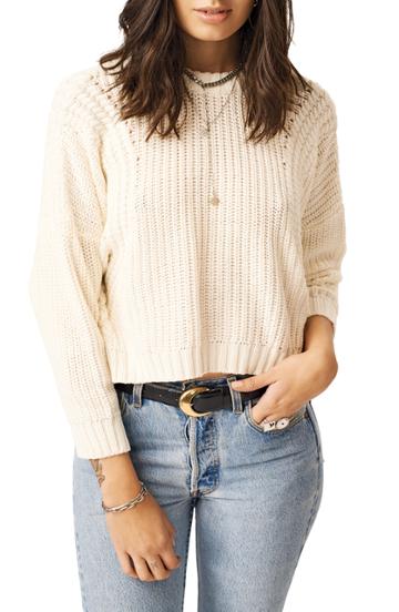 Women's Stone Row Cable Knit Sweater