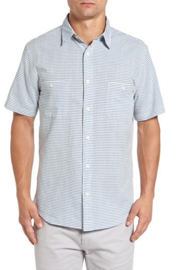 Men's Faherty Seasons Stripe Sport Shirt