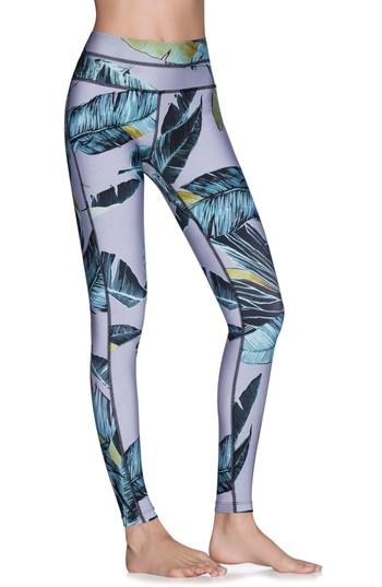 Women's Maaji Dazzling Tropic Leggings - Blue