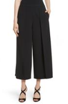 Women's Alice + Olivia Larissa Open Pleat Gauchos - Black
