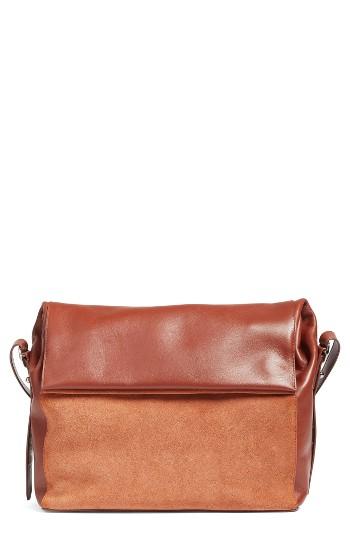 Allsaints Maya Calfskin Shoulder Bag -