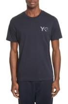 Men's Y-3 Logo Print T-shirt - Blue
