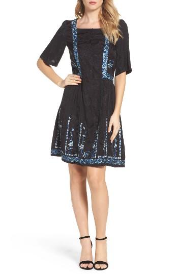 Women's French Connection Argento Stitch Dress