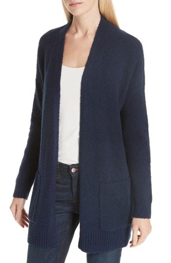 Women's Eileen Fisher Long Organic Cotton Blend Cardigan