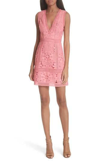 Women's Alice + Olivia Zula Lace Minidress