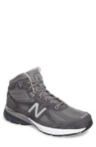 Men's New Balance 990v4 Water Resistant Sneaker Boot .5 D - Grey