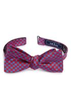 Men's The Tie Bar Commix Check Silk Bow Tie