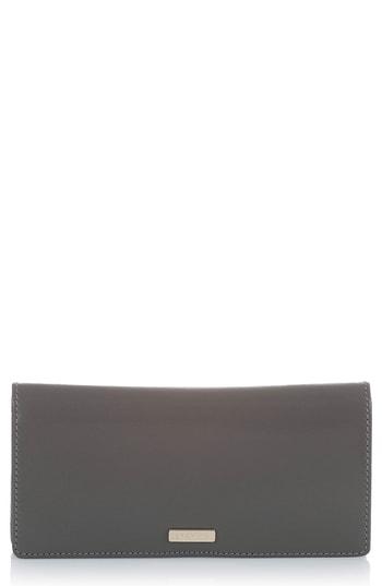 Women's Brahmin Ady Leather Wallet - Grey