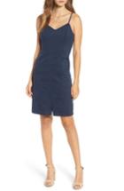 Women's J.o.a. V-neck Sheath Dress - Blue