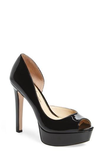 Women's Jessica Simpson Martella Platform Pump M - Black