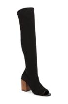 Women's Kelsi Dagger Brooklyn Mabel Over The Knee Peep Toe Boot