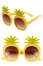 Women's Circus By Sam Edelman 51mm Pineapple Glam Sunglasses - Yellow