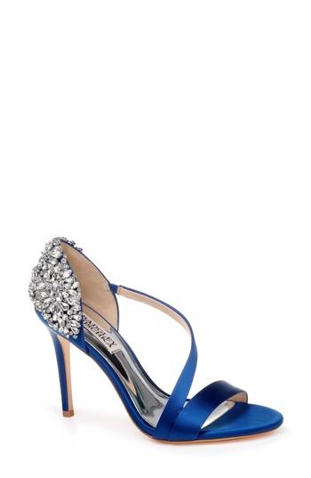 Women's Badgley Mischka Pauline Sandal M - Blue