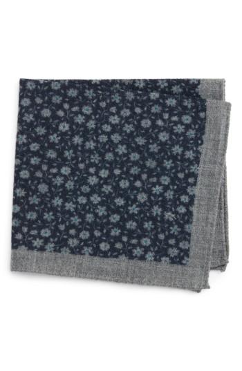 Men's Ted Baker London Patterned Wool Pocket Square