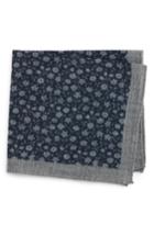 Men's Ted Baker London Patterned Wool Pocket Square