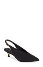 Women's Tibi Lia Slingback Pump .5us / 37.5eu - Black