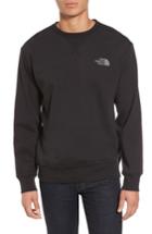 Men's The North Face 'half Dome' Crewneck Sweatshirt, Size - Black