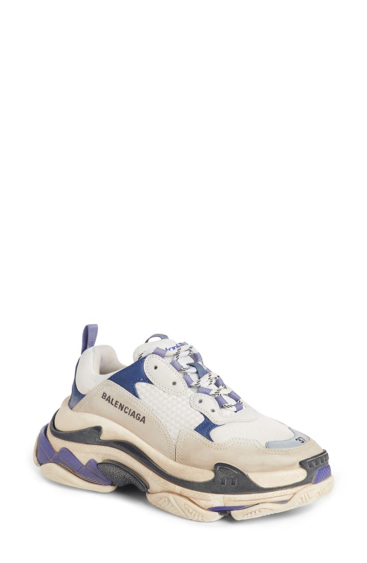 Women's Balenciaga Triple S Sneaker Us / 40eu - Purple