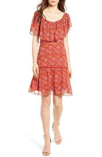 Women's Rebecca Minkoff Lynne Chiffon Dress - Red