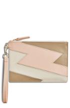 Shinola Bolt Nappa Leather Wristlet - Pink