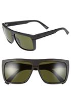 Women's Electric 'black Top' 61mm Flat Top Sunglasses - Matte Black/ Grey