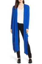 Women's Gibson Convertible Cozy Fleece Wrap Cardigan - Blue