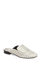 Women's Dolce Vita Maura Studded Backless Loafer M - White