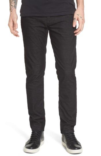 Men's True Religion Brand Jeans Rocco Skinny Fit Corduroy Jeans - Black