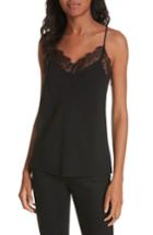 Women's Dvf Lace Racerback Cami - Black