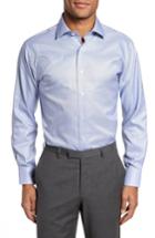 Men's Lorenzo Uomo Trim Fit Textured Dress Shirt