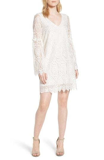 Women's Cupcakes And Cashmere Davi Embroidered Dress - Ivory