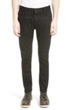 Men's Dsquared2 Tidy Fit Biker Jeans Eu - Black