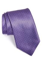 Men's Canali Solid Silk Tie