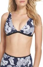 Women's Seafolly Royal Horizon Bikini Top Us / 6 Au - Blue