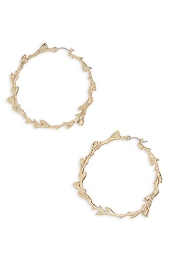 Women's Topshop Vine Hoop Earrings