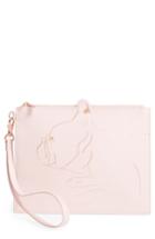 Ted Baker London Barker Leather Pouch - Pink